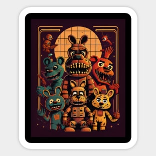 Five Nights At Freddys Sticker